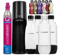 Saturateur eau gazeuse - Sodastream - Terra Black - 4 bouteilles 1L - 1 cylindre CO2 - 6 boissons Bolero