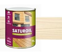 SATURATEUR - HYDROFUGEANT : SATUROIL-Blanc Cérusé-Bidon de 5 l