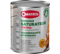 Saturateur protection bois extérieurs Teinte Chêne doré 1L TEXTROL OWATROL