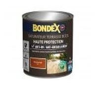 Saturateur protection terrasse bois anti UV anti grisaillement teinte teck mat 1L BONDEX