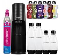 Saturateur SodaStream Terra Black + 2 bouteilles + bouteilles SodaStream TWIN FUSE 0,5L + Bolero