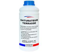 Saturateur Terrasse Bois - Codeve Bois - 1L - Intérieur/extérieur - Pour La Protection D'un Bord De Piscine, Terrasse Ou Caillebotis Bois.