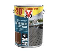 Saturateur V33 Rénovation terrasses Teck 6 L