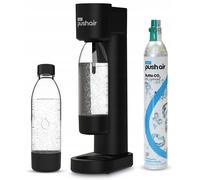 Saturator do wody Dafi PushAir + 1x butelka 0,7 L + nabój CO2 zestaw czarny