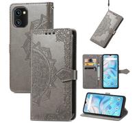 SATURCASE Coque pour Umidigi A13 / A13S / A13 Pro, Mandala Gaufrage PU Cuir Magnétique Flip Portefeuille Support Porte-carte Protecteur Housse Étui avec Dragonne pour Umidigi A13 / A13S / A13 Pro (MA-