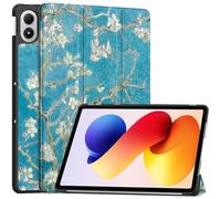 SATURCASE Coque pour Xiaomi Redmi Pad 2 Pro 12,1", beau cuir PU Flip Folio Stand Slim Light Auto Wake Up/Sleep Protective Tablet Cover (KN-2)