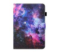 Saturcase Étui portefeuille en similicuir avec fermeture magnétique et emplacements pour cartes pour Huawei MediaPad T5 10,1" (MF-8)