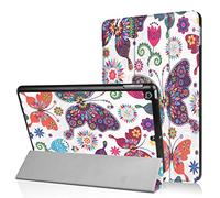 SATURCASE Étui pour Apple iPad 9.7 2017/2018, Beau PU Cuir Flip Pliable Folio Stand Protecteur Tablette Case Cover Housse Étui Coque pour Apple iPad 9.7 2017/2018 (KN-7)