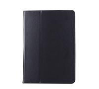 SATURCASE Étui pour Apple iPad 9.7 2017/2018, PU Cuir Flip Pliable Folio Stand Poids Léger Protecteur Tablette Case Cover Housse Étui Coque pour Apple iPad 9.7 2017/2018 (Noir)