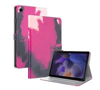 SATURCASE Étui pour Realme Pad 10.4 en cuir synthétique style aquarelle avec rabat magnétique et emplacements pour cartes - Étui de protection pour Realme Pad 10.4 (TR-5)