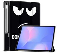 SATURCASE Étui pour Samsung Galaxy Tab S10 FE Plus / S10 FE+ SM-X620 X626B 13,1", beau cuir PU à rabat pliable avec support fin et léger, fonction veille/réveil automatique (KN-1)