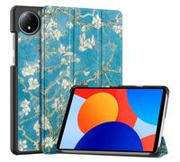 SATURCASE Étui pour Xiaomi Redmi Pad SE 8,7", beau cuir PU Flip Folio Stand Slim Light Auto Wake Up/Sleep Housse de protection pour tablette (KN-3)