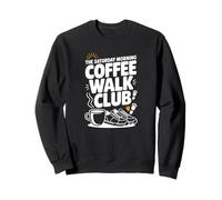 Saturday Morning Coffee Walk Club Vintage Esthétique Sweatshirt