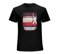 Saturday Night Fever John Travolta Disco 70S Men Black T-Shirt Print Unisex Cotton Tee Shirt XXL