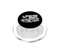 Saturday Nights Dirt Track Lights Ventilateur de Voiture de Course PopSockets PopGrip pour MagSafe
