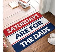Saturdays Are For The Dads, paillasson imperméable réversible extérieur mignon