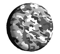 Saturey Couverture de Pneu pour Hummer Militaire Camo Voiture Roue protecteurs Accessoires Camouflage Roue de Secours Couverture 14"15" 16"17" Voiture Roue Couvre