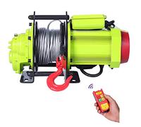 SATUREY Palan Électrique 220V, Levage Rapide De 30 m/Min, Treuil Électrique avec Télécommande, pour Commercial/Maison/Entrepôt/Garage,B,600kg