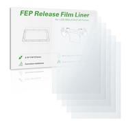 Saturn 4 Ultra FEP Release Liner Film 273x176x0.15mm,5PCS 95% Light Transmittance FEP Compatible with Elegoo Saturn 2/3/4/4 Ultra/4 Ultra 16K LCD MSLA DLP Resin Imprimantes 3D