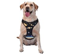 Saturn Jupiter Earth Gilet de traction pour animaux de compagnie à porter lors de la promenade du chien ou de l'escalade des montagnes Taille M