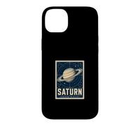Saturn Planet Rings Space Observer Carte du Ciel Coque pour iPhone 14 Plus