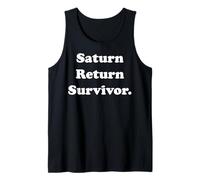 Saturn Return Survivor Funny Saying Débardeur