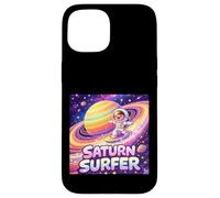 Saturn Surfer | Astronaute Mignon Surfant dans l'espace Coque pour iPhone 15