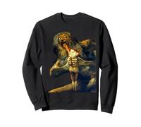 Saturne dévorant Son Fils, Peinture par Francisco Goya Sweatshirt