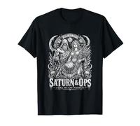 Saturne et Ops Time Reaps récoltent des Dieux mythiques T-Shirt