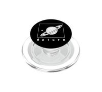 Saturne Planète Anneaux Astronomie Espace Vintage Univers PopSockets PopGrip pour MagSafe