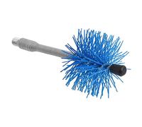 Saturnia 22020700 Brosse/hérisson de ramonage Nylon Axe flexible 80 mm