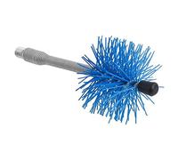 Saturnia 22020700 Brosse/hérisson de ramonage Nylon Axe flexible 80 mm