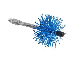 Saturnia 22020700 Brosse/hérisson de ramonage Nylon Axe flexible 80 mm