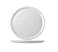 Saturnia 6 Assiettes À Pizza Napoli En Porcelaine Blanche 35 Cm