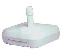 Saturnia 8091900 - Base à roulettes pour Parasol, Couleur Blanc