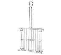 Double grille de barbecue 40x40 cm.