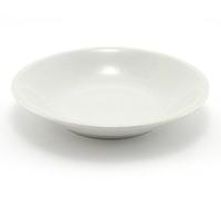 Saturnia 12 Assiettes Creuses Table Roma En Porcelaine Blanche CM 20,5