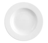 Saturnia Assiette Ischia Porcelaine blanche 23 x 23 x 4 cm – Lot de 12