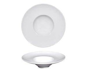 Saturnia K-Bowl Assiette creuse 24 cm, Blanc