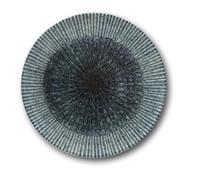 Saturnia Lot de 6 assiettes plates Space en porcelaine 28 cm