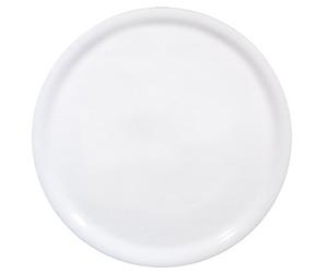 Saturnia Napoli Lot de 1 Assiettes à Pizza en Porcelaine Blanc