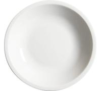 Assiette En Porcelaine Roma Blanche Table Fond 20,5 Cm