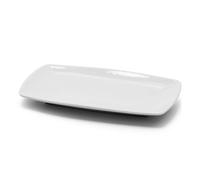 Saturnia Tokio Plat Service Rectangulaire Blanc Porcelaine 30x18 cm 1 Pièce