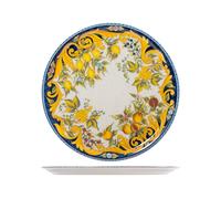 Saturnia Tuscany Lot de 6 assiettes à pizza en porcelaine décorées 33 cm
