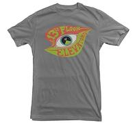 SATURNin&pd 13Th Floor Elevator T Shirt Texan PsychedelicGrey Grey S