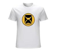 SATURNin&pd Men's Time Tunnel Project Tic Toc T Shirt 1960'S Scifi White M