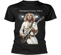 SATURNin&pd Peter Frampton 'Comes Alive' T Shirt Black S