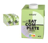 Saturo Substitut de Repas Complet, Original, Prêt à Consommer Riche en Protéines, Vitamines et Minéraux - Milk-Shake/Smoothie, 6 x 500ml