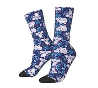 SATUSA Lovely Koala Chaussettes fantaisie 3D Unisexe Personnalité Deluxe Chaussettes courtes Chaussettes 40-42 cm, blanc, Taille unique