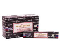Satya Bangalore (BNG) Black Nag Champa Lot de 12 boîtes de 15 g